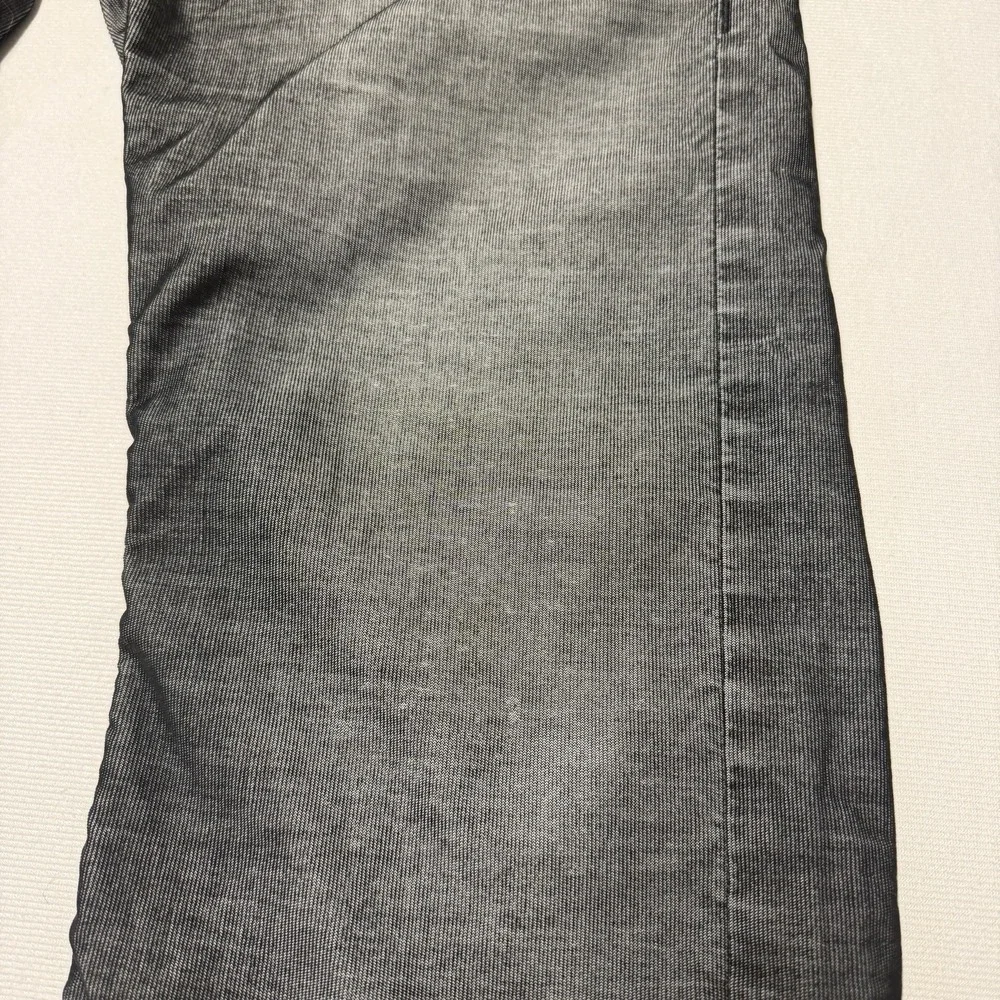Vintage True Religion Rickey Men's 33x30 Seat 34 Corduroy Jeans Black Gray Y2K